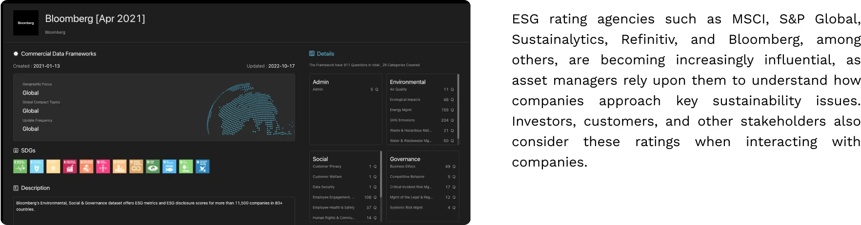 數據匯出工具，方便 ESG 資訊內外部應用
